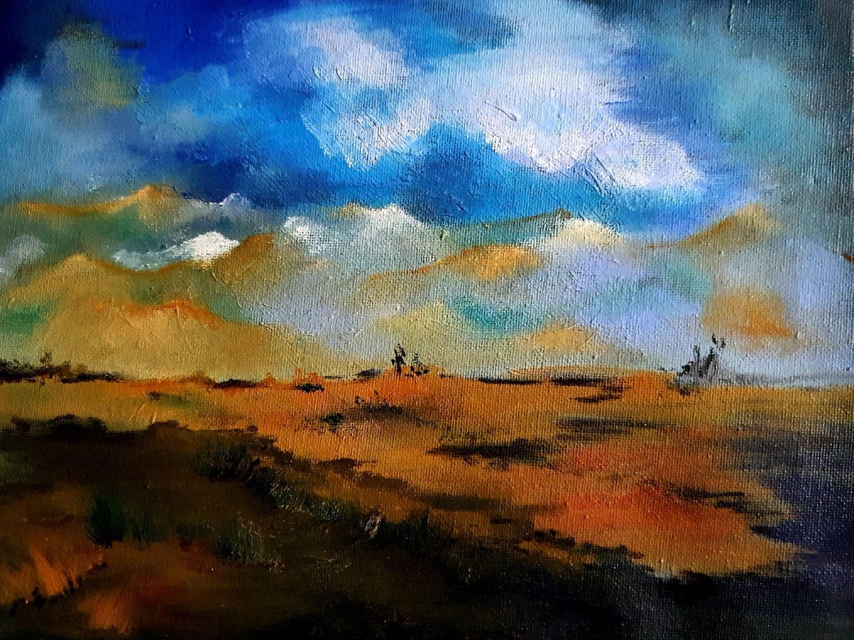 Unter stürmischen Wolken